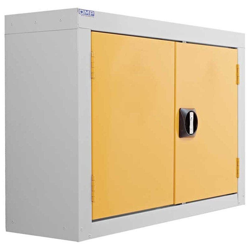 Wall Mounted Double Door Metal Cupboard 570 high x 850 wide x 255 deep