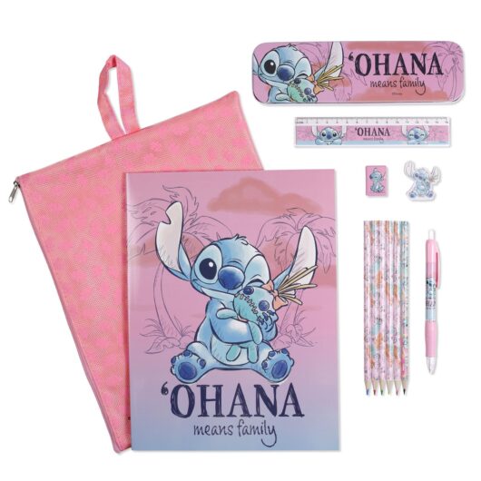 Stitch Bumper Stationery Set in Reusable Bag
