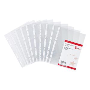Office Punched Pocket Polypropylene Top and Side-opening 40 Micron A4