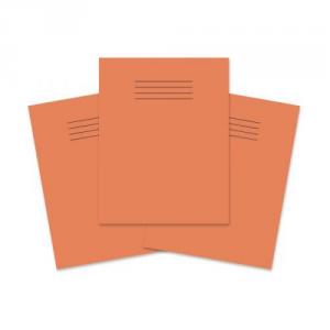Rhino Stationery Senior 75gm2 Ruled Exercise Book Orange EX554261